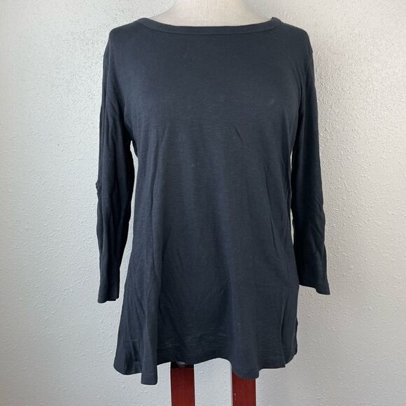 NWT PBX Black Long Sleeve T-Shirt Size M - Picture 1 of 7